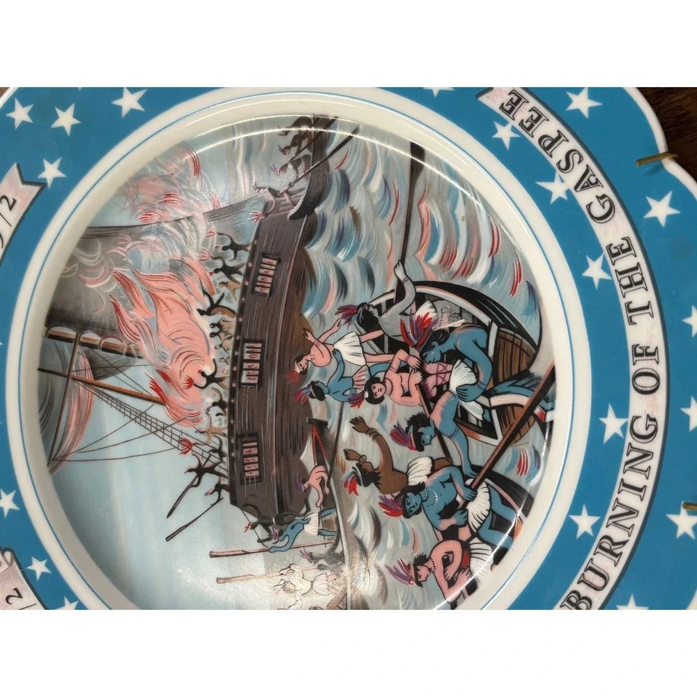 Haviland Limoges Bicentennial plate depicting 